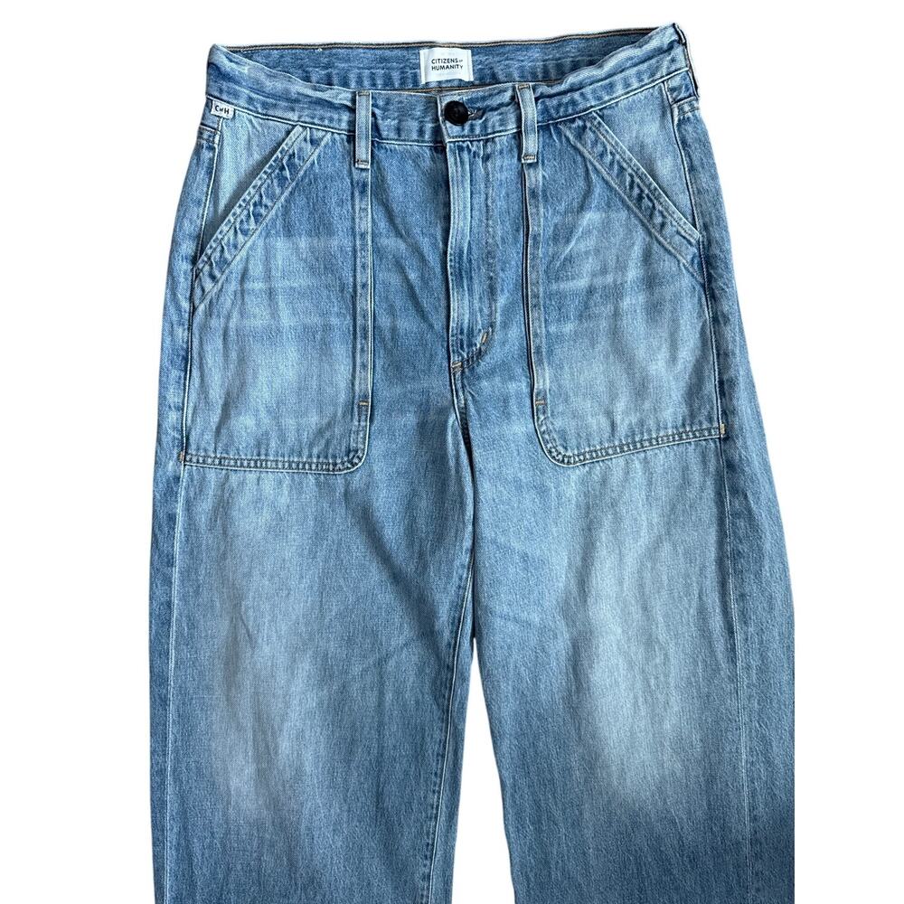 Citizens of Humanity Ayla Baggy Jeans Zenith Size 27 - Picture 9 of 12